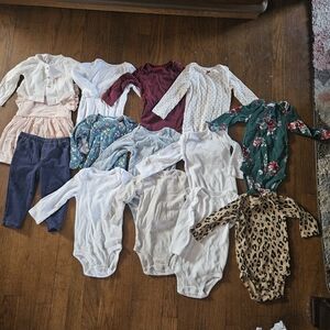 Like New 9m Assorted Baby Clothing Set